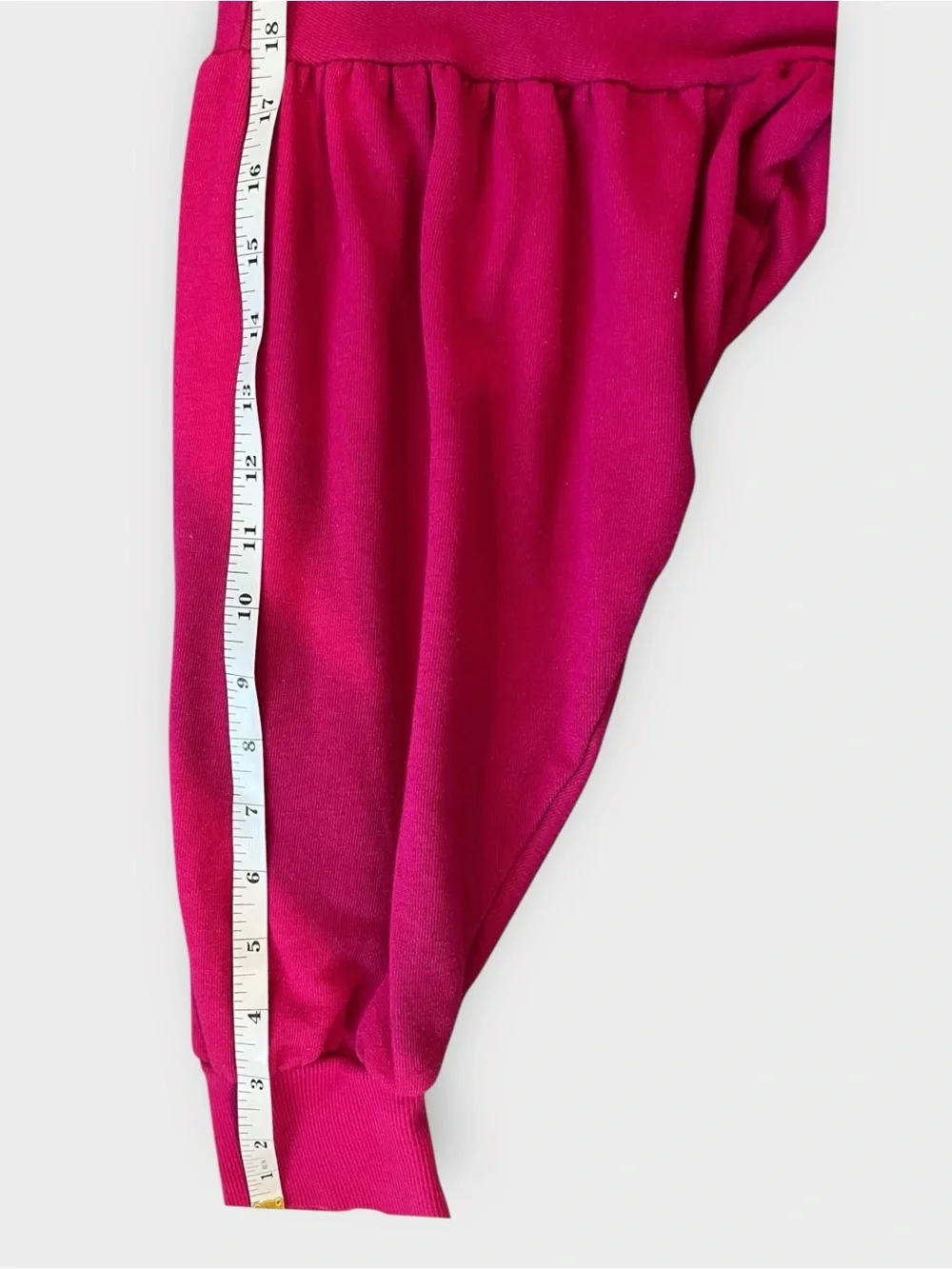 Wild Fable Hot Pink Cropped Sweatshirt Size 2X Plus Size Off the Shoulder crop - Picture 9 of 13